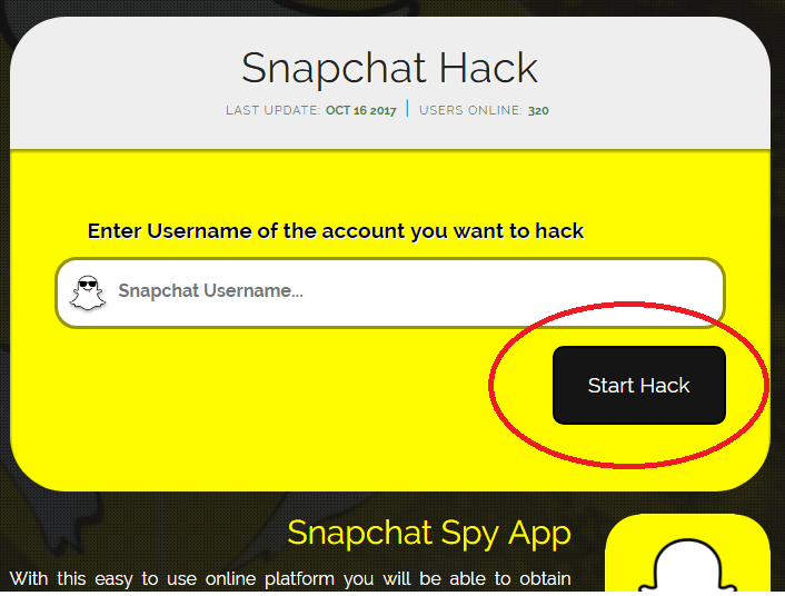 Snapchat hack tool download no surve…